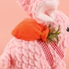 The 2025 new cute plush lamb rabbit with backpack children's simulation toy can walk, move and make sounds Item Picture